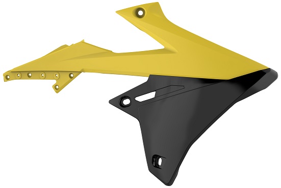 Convogliatori radiatore SUZUKI giallo rm01/nero