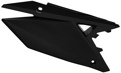 Portanumeri laterali con protezione calore SUZUKI nero