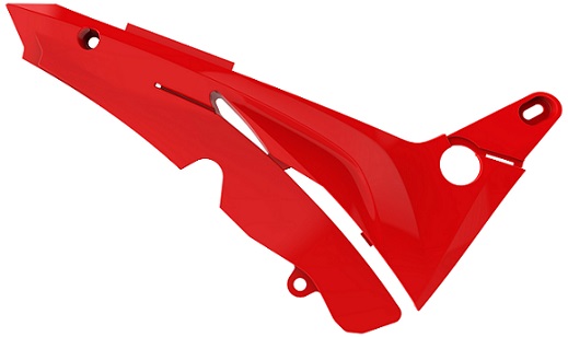 Coperchi laterali cassa filtro rosso cr04 per kit restyling CR