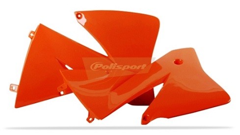 Convogliatori radiatore KTM arancione