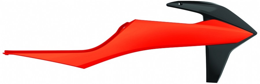 Convogliatori radiatore KTM arancione fluo/nero