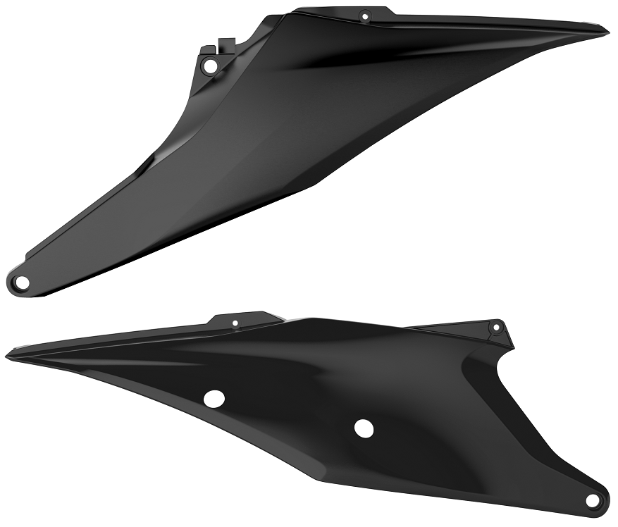 Portanumeri laterali KTM nero