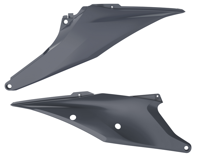 Portanumeri laterali KTM nardo grey
