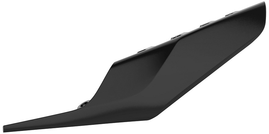 Portanumeri laterali inferiore HUSQVARNA nero