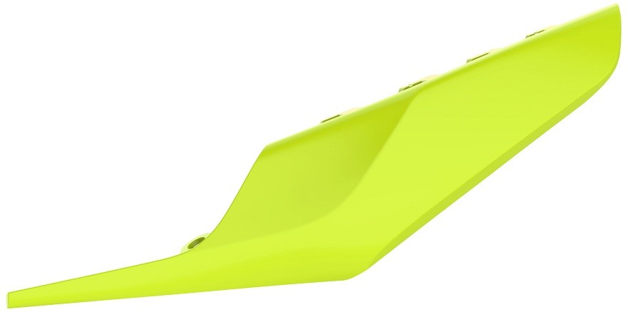 Portanumeri laterali inferiore HUSQVARNA giallo fluo