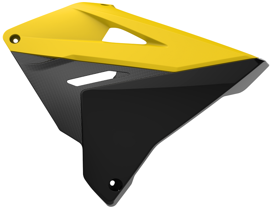 Convogliatori radiatori giallo rm01/nero per kit restyling RM