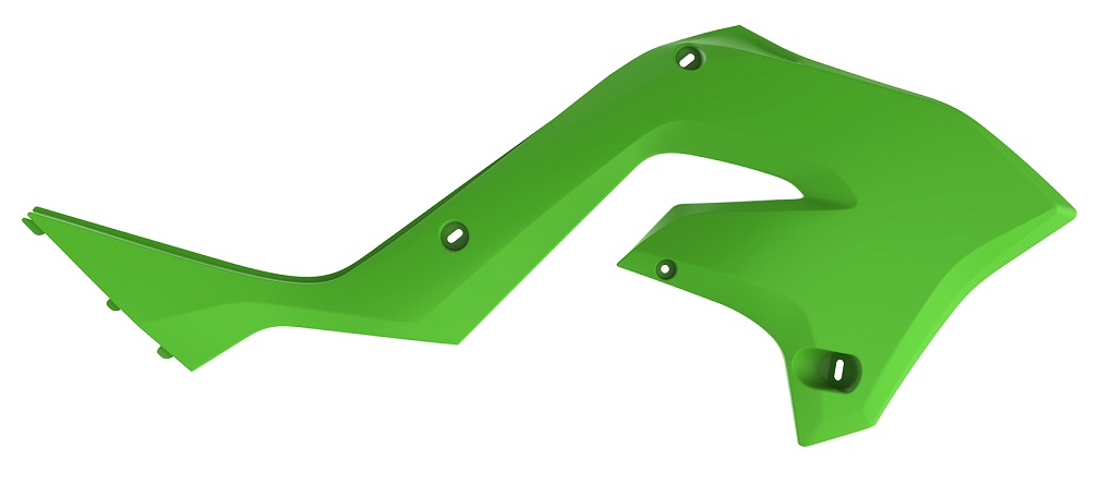 Convogliatori radiatori verde per kit restyling KX - KXF '23 STYLE