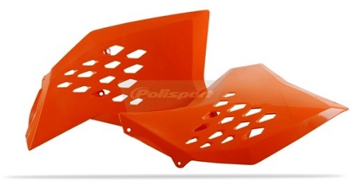 Convogliatori radiatore KTM arancione