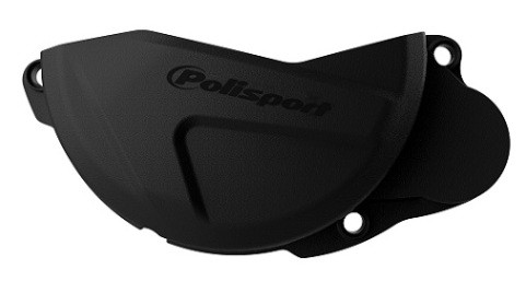 Protezione coperchio frizione POLISPORT - CRF 250 R 10-17 - Nero