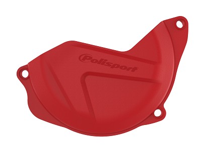 Protezione coperchio frizione POLISPORT - CRF 450 R 10-16 - Rosso