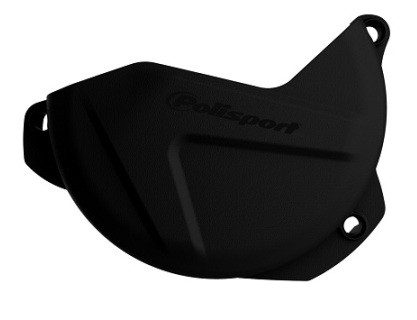 Protezione coperchio frizione POLISPORT - RMZ 250 07-18 - Nero