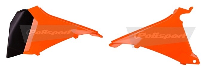 Coperchi laterali cassa filtro KTM arancione