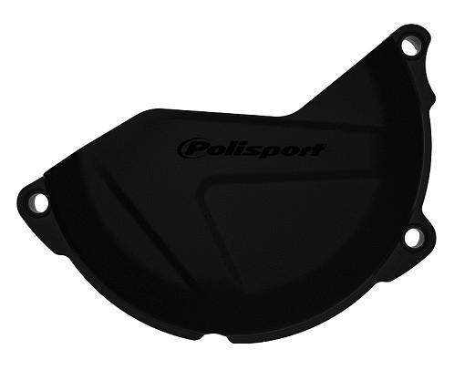 Protezione coperchio frizione POLISPORT - KX 450 F 16-18 - Nero