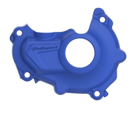 Protezione coperchio generatore POLISPORT - YZ 450 F 14-17 - Blu