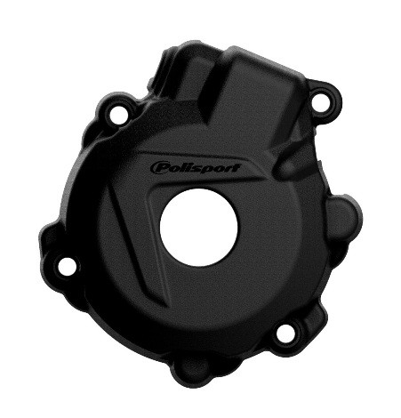 Protezione coperchio generatore POLISPORT - HUSQVARNA KTM - Nero