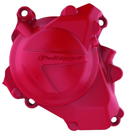 Protezione coperchio generatore POLISPORT - CRF 450 R/RX - Rosso