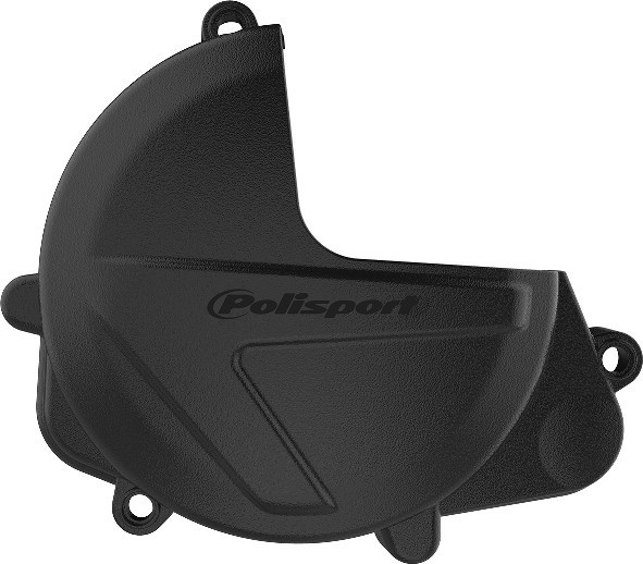 Protezione coperchio frizione POLISPORT - CRF 450 R/RX - Nero