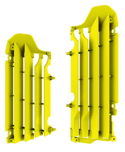Griglie radiatori RMZ 450 giallo rm01