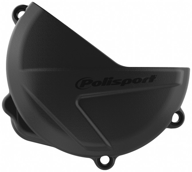 Protezione coperchio frizione POLISPORT - CRF 250 R/RX - Nero