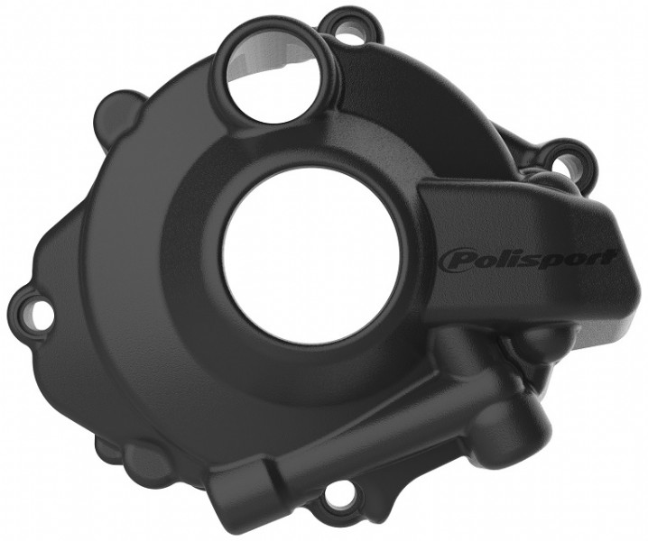 Protezione coperchio generatore POLISPORT - CRF 250 R/RX - Nero