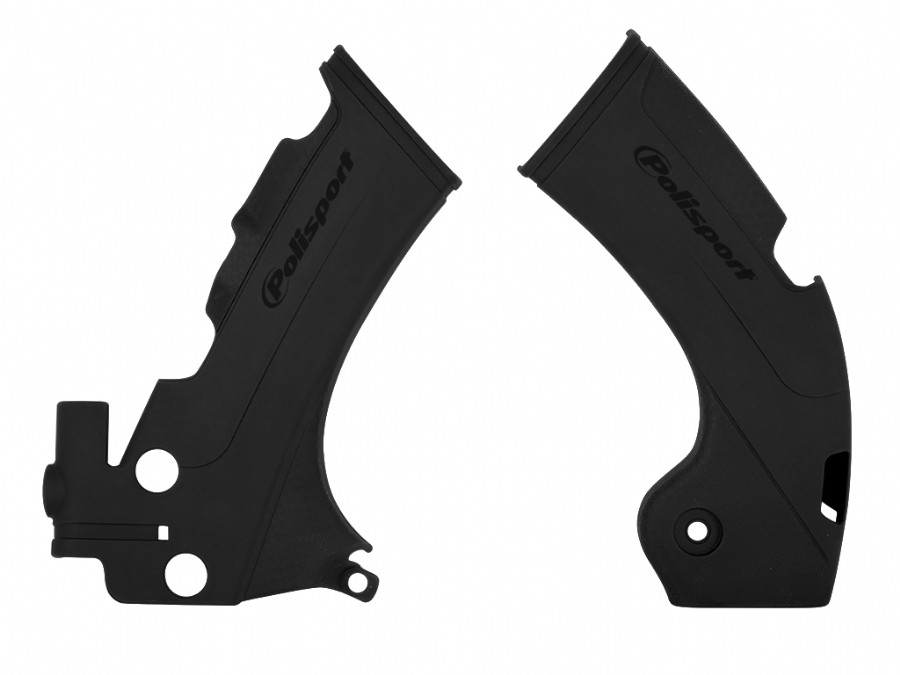 Protezioni telaio POLISPORT - FANTIC YAMAHA - Nero