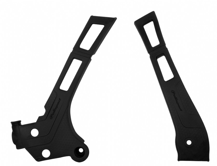 Protezioni telaio POLISPORT - FANTIC YAMAHA - Nero