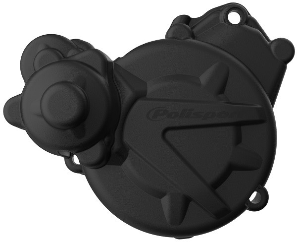 Protezione coperchio generatore POLISPORT - GASGAS RIEJU - Nero