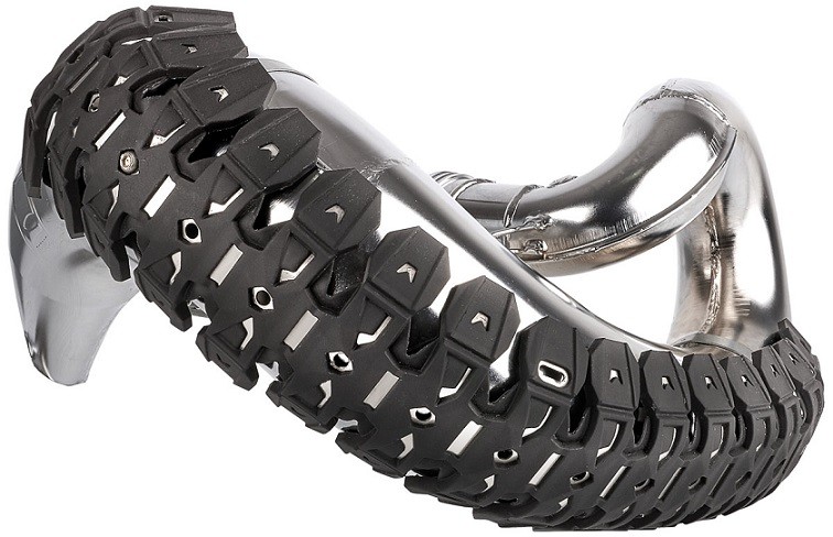 Protezione marmitta Armadillo POLISPORT - Nero