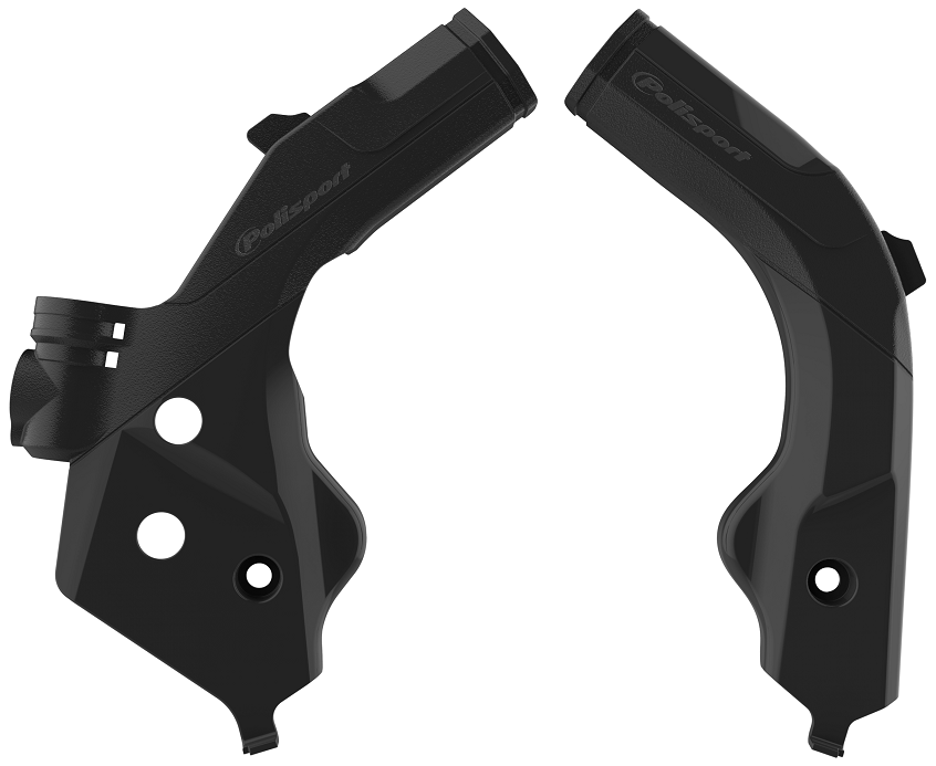 Protezioni telaio POLISPORT - GASGAS HUSQVARNA - Nero
