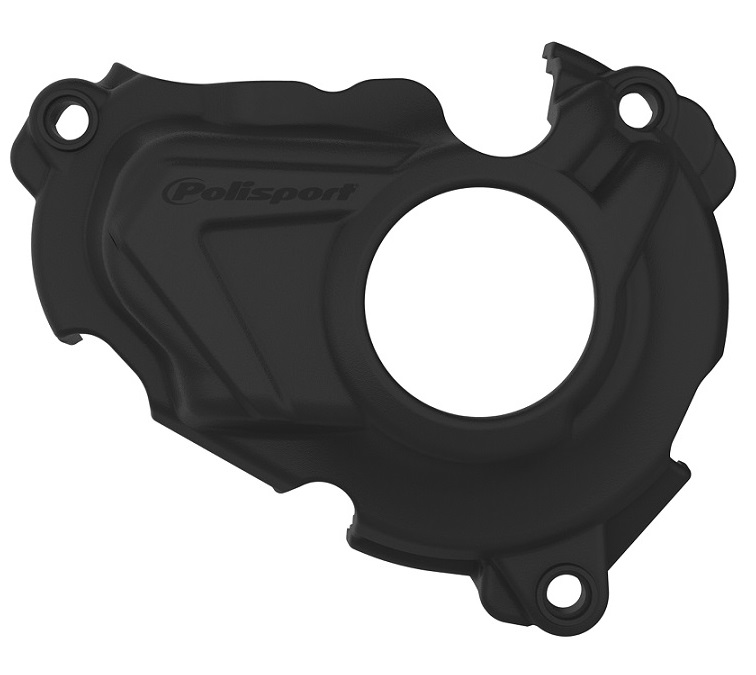 Protezione coperchio generatore POLISPORT - FANTIC YAMAHA  - Nero