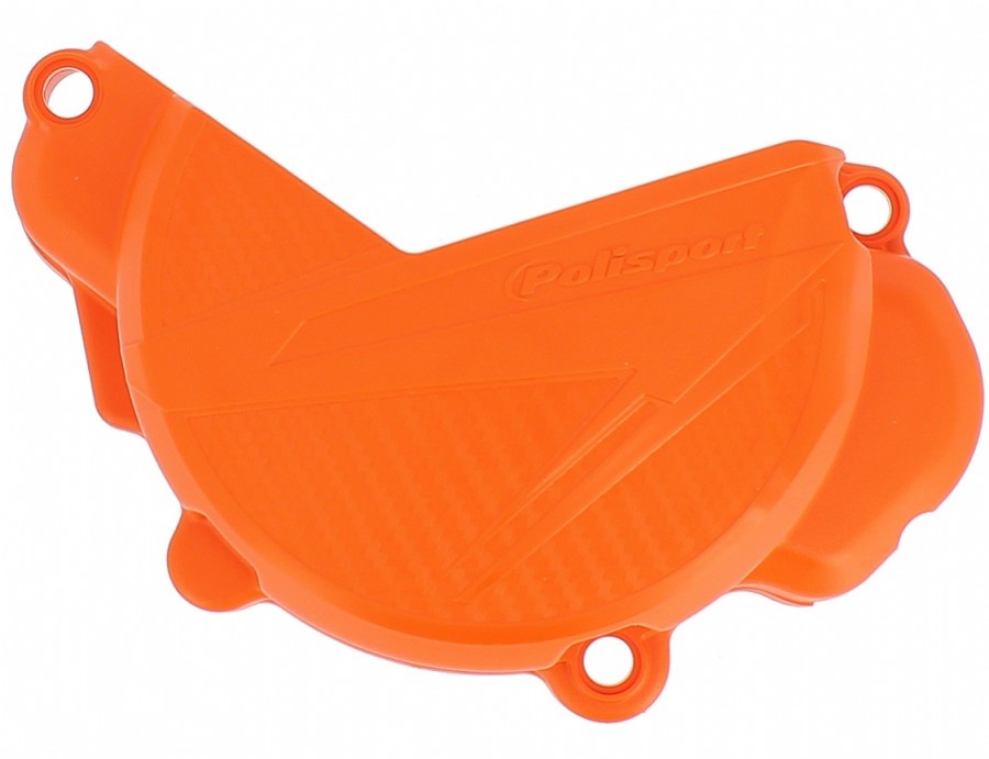 Protezione coperchio generatore POLISPORT - KTM 250 EXC F 09-11 - Arancione
