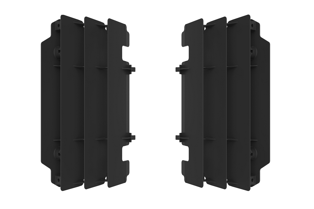 Griglie radiatori KX 250 05-07 nero