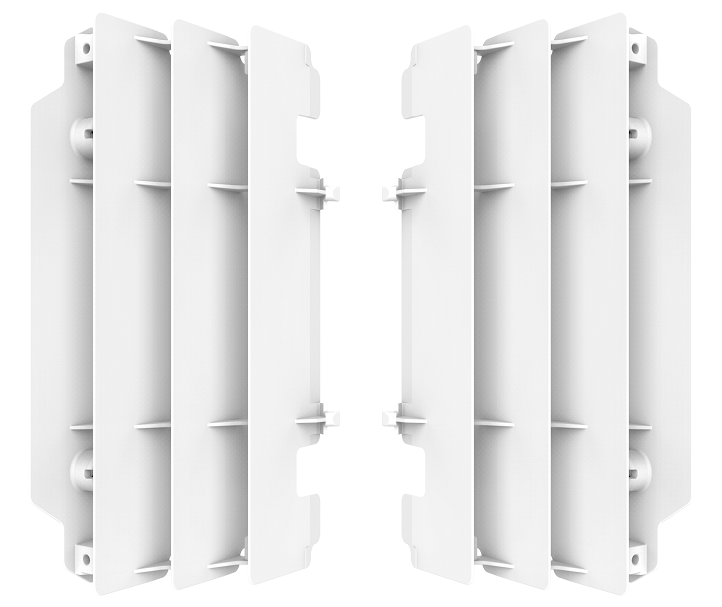 Griglie radiatori KX 250 05-07 bianco