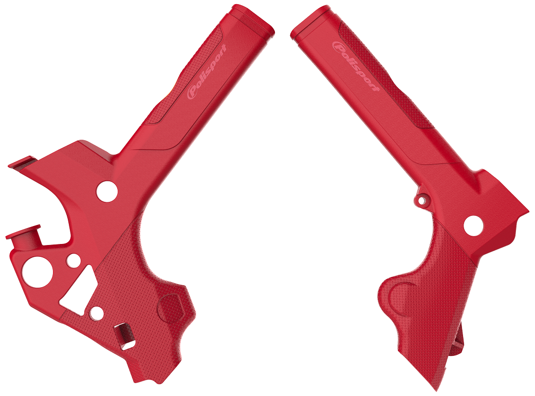 Protezioni telaio POLISPORT - GASGAS RIEJU - Rosso