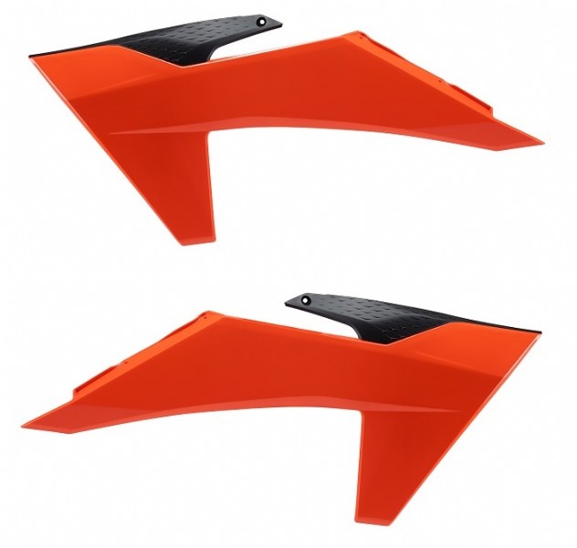 Convogliatori radiatore KTM arancione16/nero