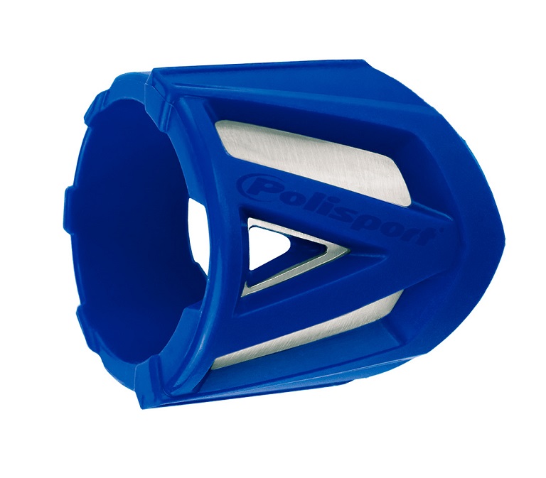 Protezione silenziatore POLISPORT - Circonferenza da 200 a 330mm - Blu