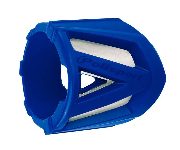 Protezione silenziatore POLISPORT - Circonferenza da 340 a 400mm - Blu