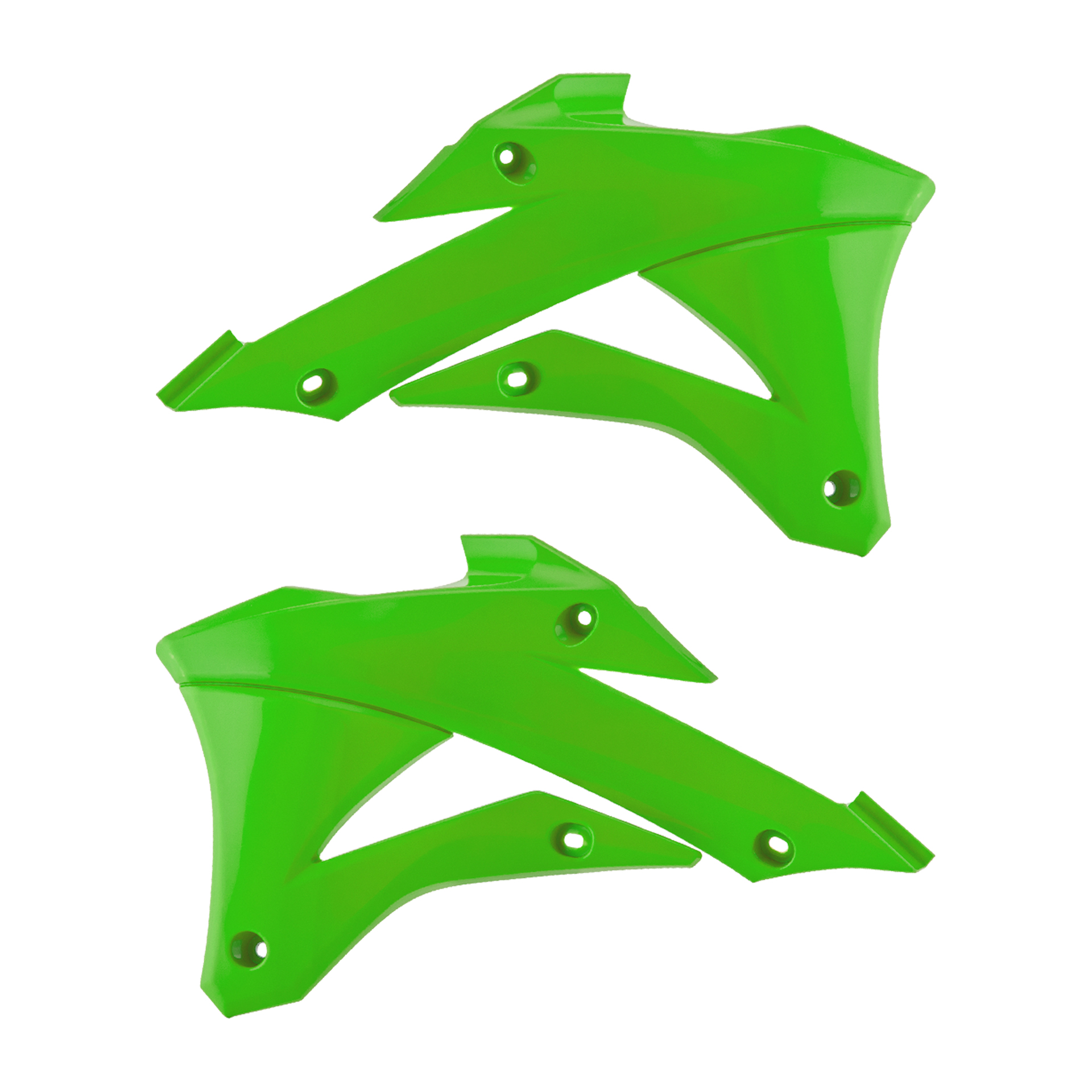 Convogliatori radiatore KAWASAKI KX 85 verde05