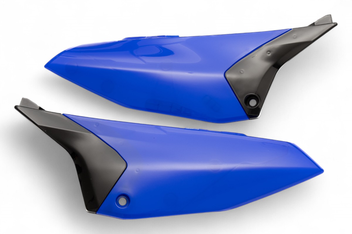 Portanumeri laterali YAMAHA blu yam98
