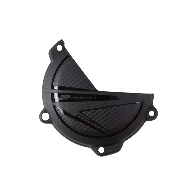Protezione coperchio frizione POLISPORT - HUSQVARNA KTM - Nero