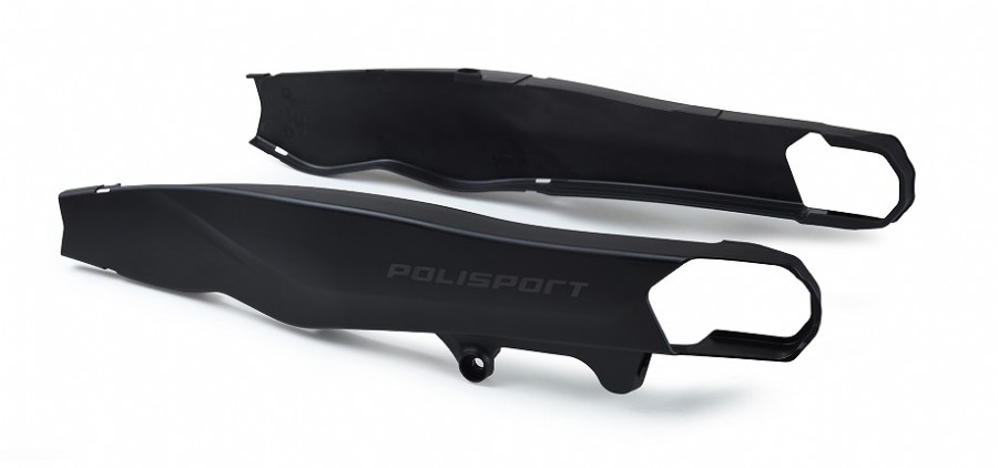Protezioni forcellone POLISPORT Evo - GASGAS HUSQVARNA KTM - Nero