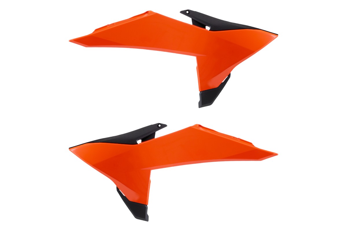 Convogliatori radiatore KTM arancione16/nero