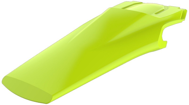 Parafango posteriore HUSQVARNA giallo fluo