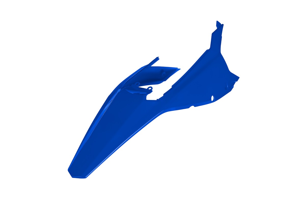 Parafango posteriore con portanumeri laterali BETA blu