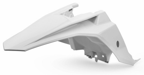 Parafango posteriore KTM bianco
