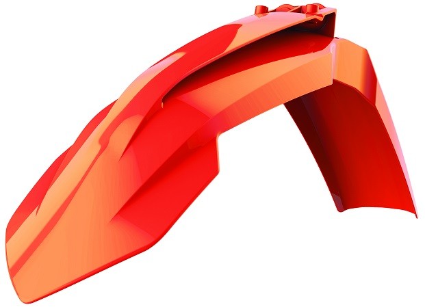 Parafango anteriore KTM arancione fluo