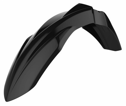 Parafango anteriore KAWASAKI nero