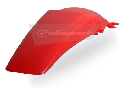 Parafango posteriore HONDA rosso fluo