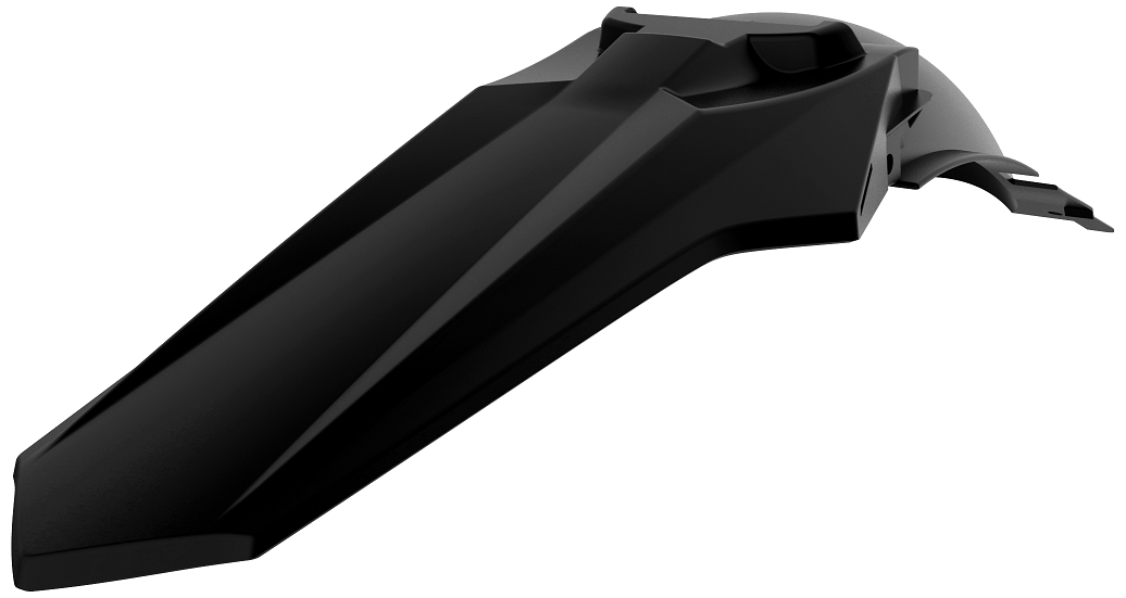 Parafango posteriore nero per kit restyling RM
