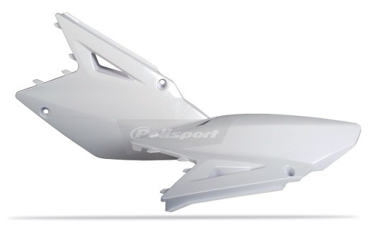 Portanumeri laterali con protezione calore SUZUKI bianco